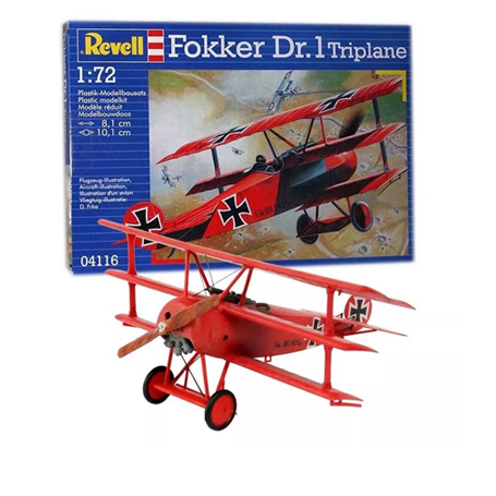 Maquette avion Fokker Dr I Triplan (nouvelle édition)