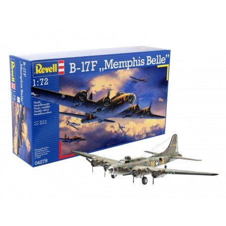 Maquette avion Boeing B-17F Memphis Belle