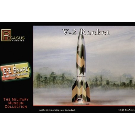 Maquette d'avion Fusée de V-2 (à clipser - snap together) 