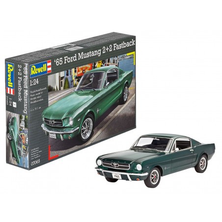 Maquette ford mustang 2 +2 fastback