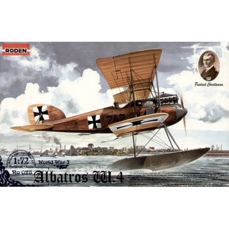 Maquette avion Albatros W.4b Primitif