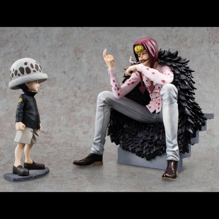  One Piece statuette 1/8 Excellent Model Limited P.O.P. Corazon & Law Limited Edition 17 cm