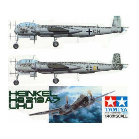 Maquette avion Heinkel He 219A-7 UHU