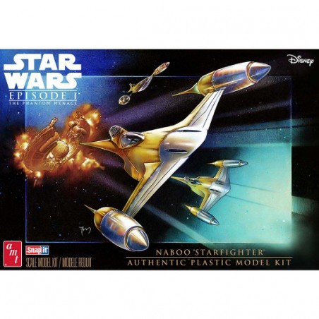  Modèle de science fiction en plastique STAR WARS - Naboo Starfighter 1:48