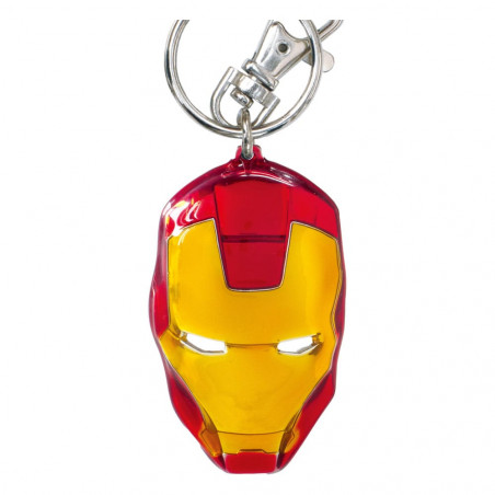  Marvel porte-clés métal Iron Man Head Classic