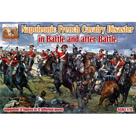 Figurine NAPOLEONIC FRENCH CAVALRY DISASTER IN BATTLE AND AFTER BATTLE