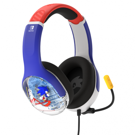  Official Switch Wired RealMz Headset - Sonic Go Fast