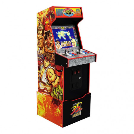 Arcade1Up borne 2 joueurs Street Fighter II / Capcom Legacy Yoga Flame Edition 154 cm