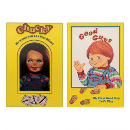 Chucky Jeu d'enfant Lingot avec Spell Card Chucky Limited Edition