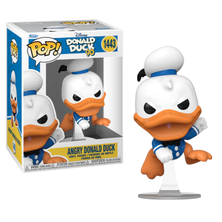 Figurine Pop  DONALD DUCK 90TH - POP Disney N° 1443 - Donald Duck (En Colère)