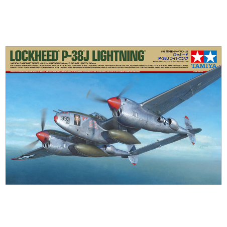 Maquette avion Lockheed P-38J Lightning