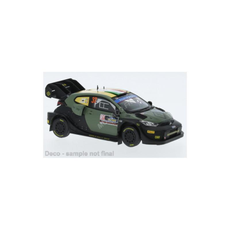 Miniature  TOYOTA YARIS 37 BERTELLI/SCATTOLIN RALLYE WRC1 SUEDE 2023