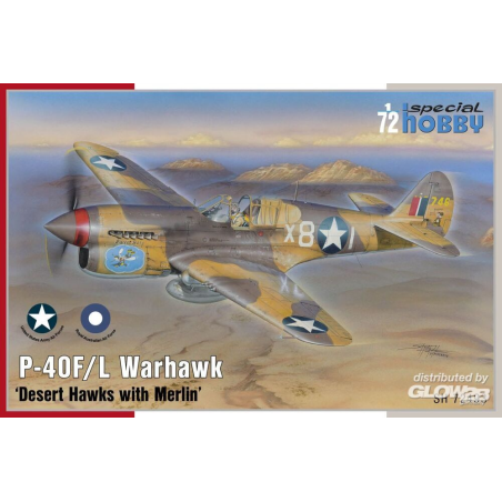 Maquette  P-40F/L Warhawk ‘Desert Hawks with Merlin’