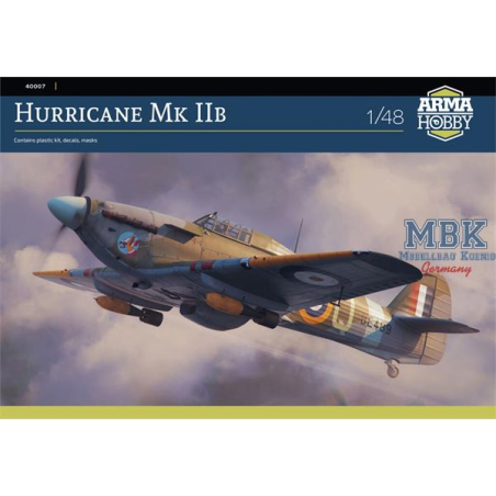 Maquette  Hawker Hurricane Mk IIb 1/48