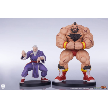 Figurine  Street Fighter Street Jam statuette 1/10 Zangief & Gen Set