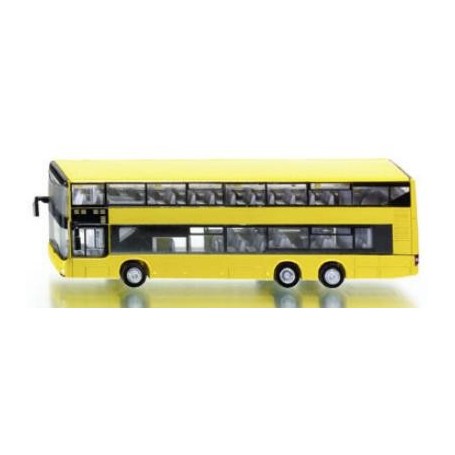 Miniature bus man bus urbain a 2 ponts 1/87