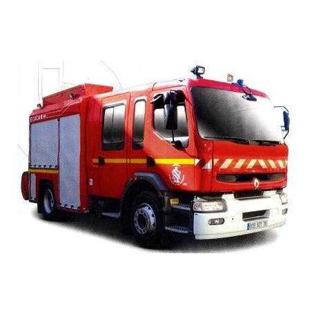 BURA32002 Renault premium pompier 1/50