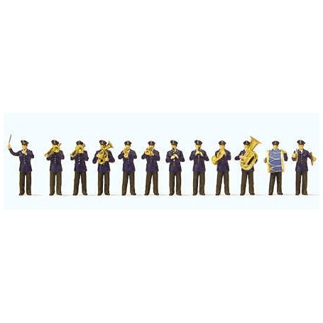 Figurine Orchestre, 12 personnages